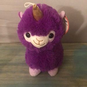 Purple Llama-corn Plush 🦙🦄